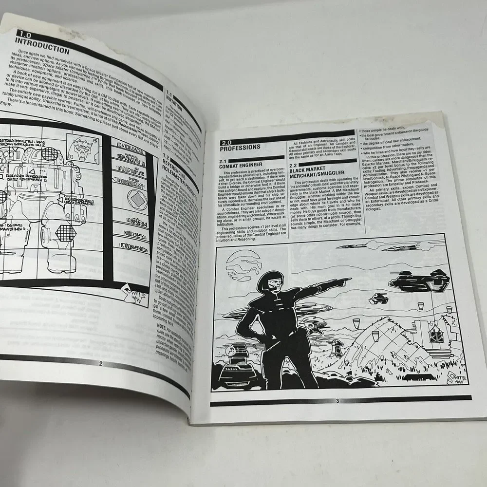 Space Master RPG Companion II (Advanced‎ & Optional Rules) 1993 ICE #9004